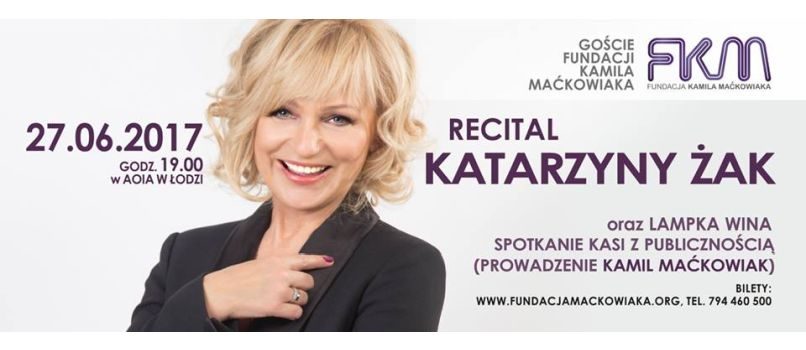 Katarzyna Żak gościem Fundacji Kamila Maćkowiaka