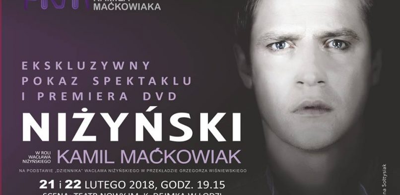 Już wkrótce – spektakl „Niżyński” na DVD – dziękujemy naszym sympatykom!